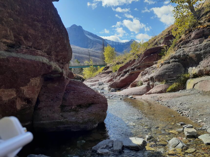 Red Rock Canyon in Alberta